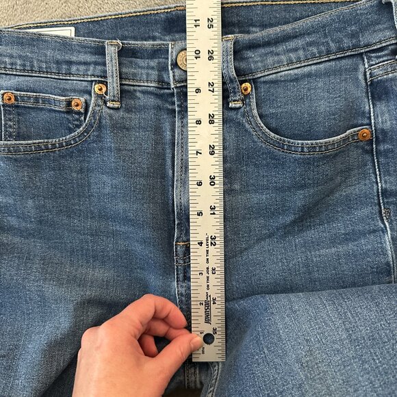 Gap Vintage Slim Straight High Rise Jeans Women's size 27/4 Regular - Picture 8 of 10